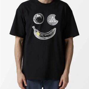 Nike Shirt Mens Medium Black ACG Hike Snacks Graphic Loose Dri fit Hiking Tee 07